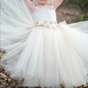 Boutique flower girl dress from Amalee Accessories